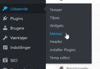 husk-min-hjemmeside-tilfoej side til menu